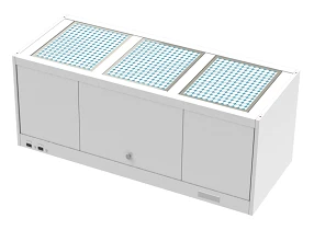 Vertical Flow Fan Filter Units With Motorized Filtration